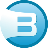Brosix B sign 3D