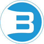 Brosix B sign mono 1 color