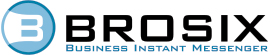 Brosix standard logo 2D with tagline