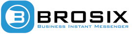Brosix alternative logo with tagline