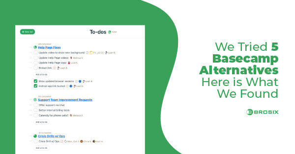 Basecamp Alternatives