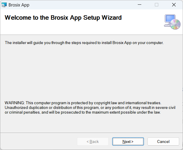 Install Brosix App