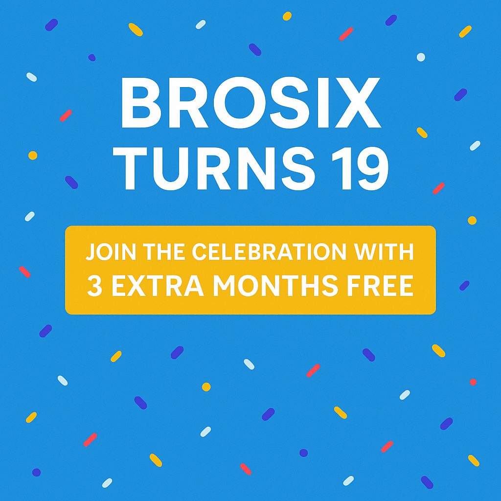 Brosix Turns 19 – Join the Celebration with 3 Extra Months Free 1