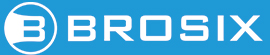 Brosix Mono color logo for dark background