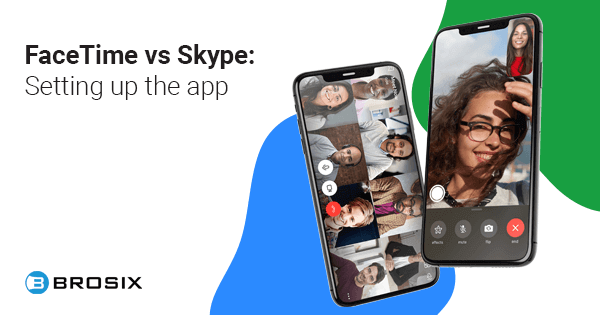 FaceTime vs Skype -setting up the app