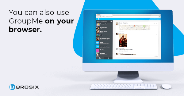 GroupMe on desktop
