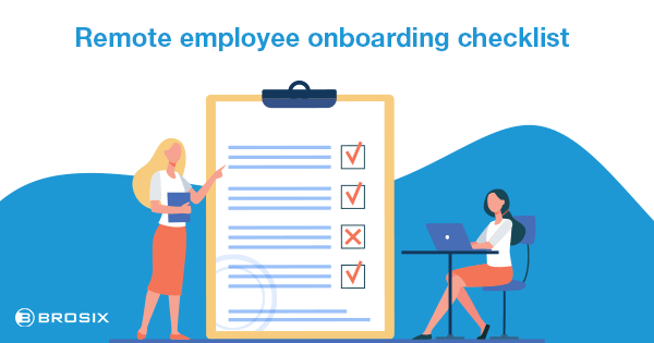 Remote employee onboarding checklist