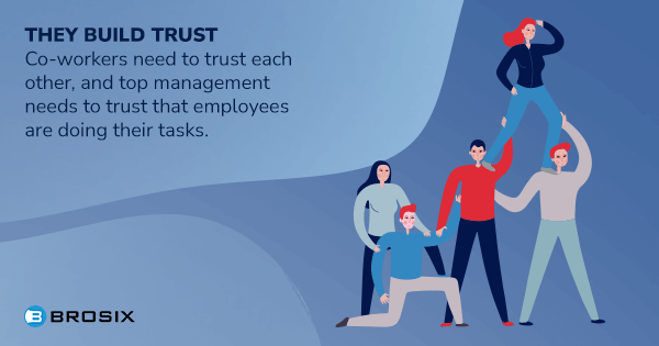 They build trust