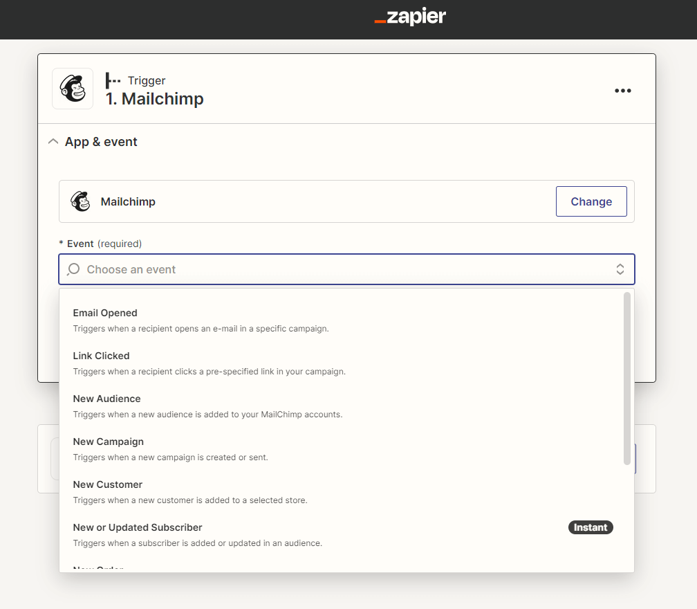 Connect Mailchimp with Brosix 7
