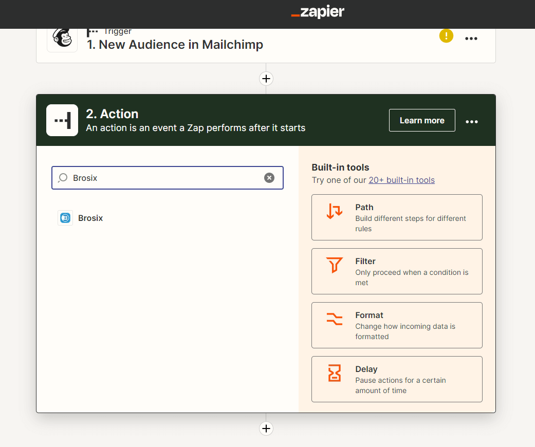 Connect Mailchimp with Brosix 8