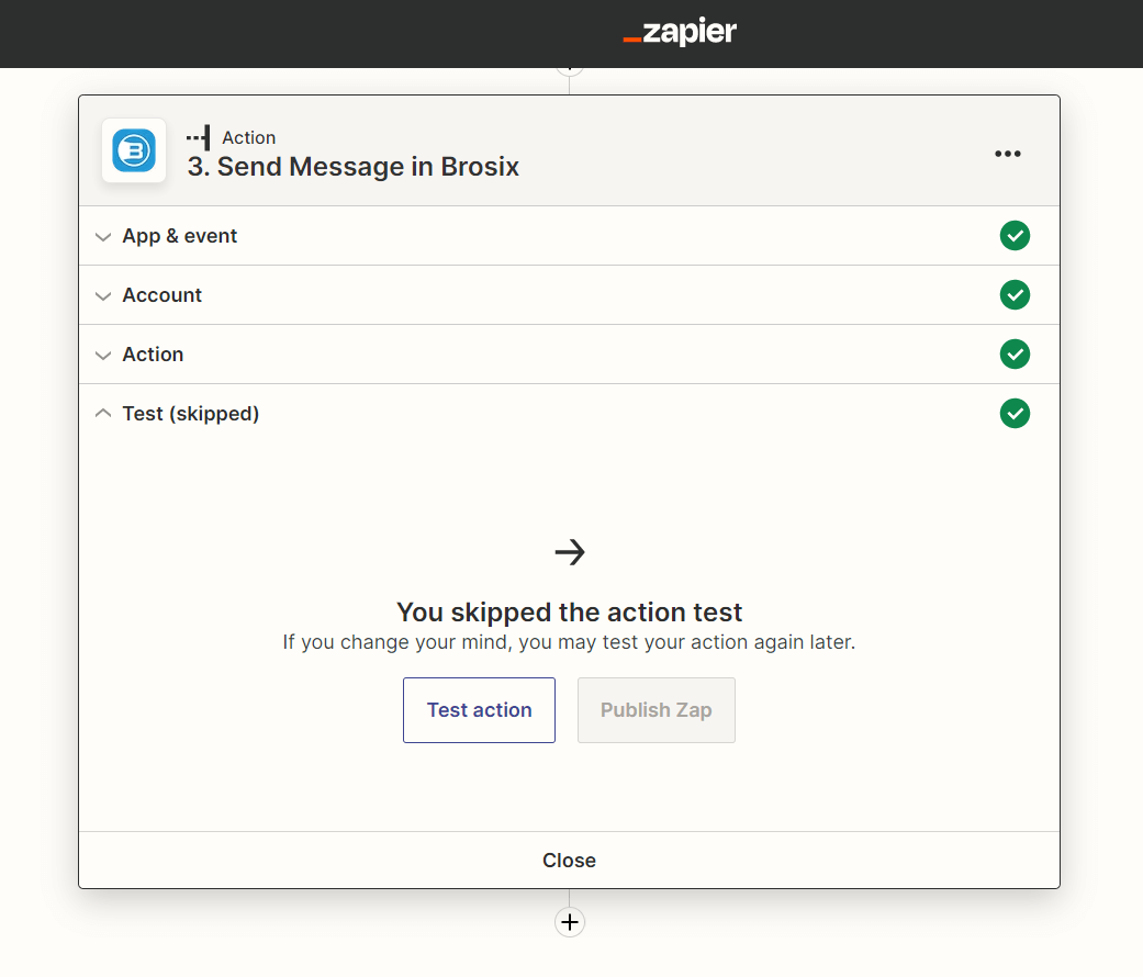 Brosix and Eventbrite Integration 8