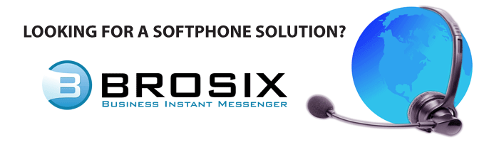 Softphone solution with chat messaging features