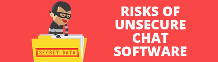 Unsecure chat software