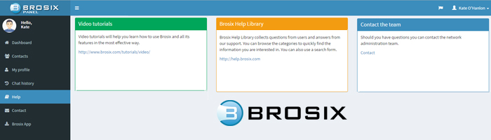 web panel